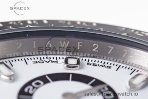 Daytona 116500 Panda Clean Factory 1:1 Best Edition 904L SS Case and Bracelet White Dial SA4130 - Image 7