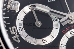 Daytona 116519 Clean Factory 1:1 Best Edition Black Diamonds Dial on Oysterflex Rubber Strap SA4130 - Image 12