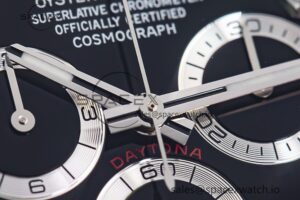 Daytona 116519 Clean Factory 1:1 Best Edition Black Diamonds Dial on Oysterflex Rubber Strap SA4130 - Image 9