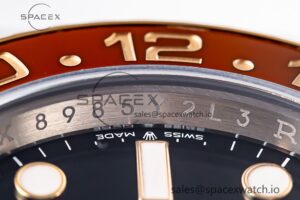 GMT-Master II 126711 CHNR Black/Brown Ceramic Clean Factory Best Edition on SS/RG Bracelet DD3285 - Image 6
