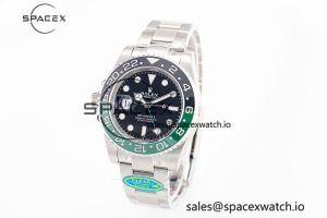 GMT Master II 126720 VTNR 904L SS Clean Factory 1:1 Best Edition on Oyster Bracelet DD3285 CHS - Image 4