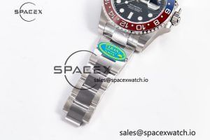 GMT-Master II 126710 BLRO Red/Blue Ceramic 904L Steel Clean Factory Best Edition on Oyster Bracelet DD3285 CHS v2 - Image 25