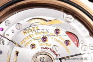 Daytona 116515 RG Clean Factory 1:1 Best Edition Black Ceramic Bezel Black Stick Dial on Oysterflex Rubber Strap A4130 - Image 22