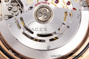 Daytona 116515 RG Clean Factory 1:1 Best Edition Black Ceramic Bezel Black Stick Dial on Oysterflex Rubber Strap A4130 - Image 21