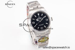Explorer 124270 36mm 904L Steel Clean 1:1 Best Edition Black Dial on SS Bracelet VR3230 - Image 4