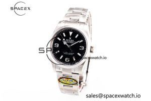 Explorer 124270 36mm 904L Steel Clean 1:1 Best Edition Black Dial on SS Bracelet VR3230 - Image 5