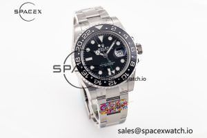 GMT-Master II 116710 LN Black Ceramic 904L Steel Clean Factory Best Edition VR3186 - Image 5