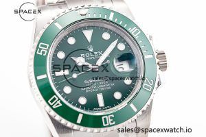 Submariner 116610 LV Green Ceramic Clean Factory 1:1 Best Edition 904L SS Case and Bracelet VS3135 - Image 3