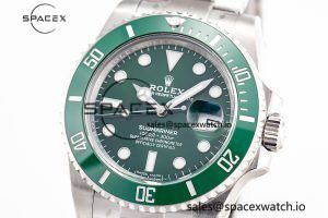 Submariner 116610 LV Green Ceramic Clean Factory 1:1 Best Edition 904L SS Case and Bracelet VS3135 - Image 2