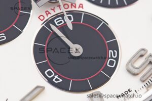 Daytona 116519 Clean Factory 1:1 Best Edition 904L SS Case White Dial on Rubber Strap SA4130 V2 - Image 11