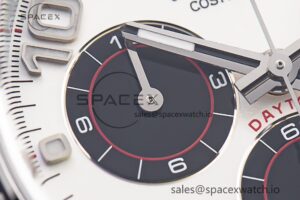 Daytona 116519 Clean Factory 1:1 Best Edition 904L SS Case White Dial on Rubber Strap SA4130 V2 - Image 12
