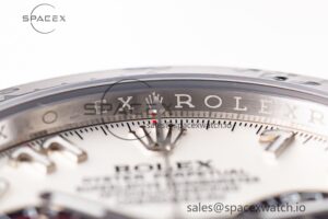 Daytona 116519 Clean Factory 1:1 Best Edition 904L SS Case White Dial on Rubber Strap SA4130 V2 - Image 6