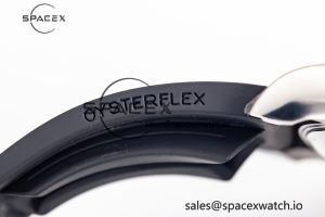 Daytona 116519 Clean Factory 1:1 Best Edition Black Diamonds Dial on Oysterflex Rubber Strap SA4130 - Image 29