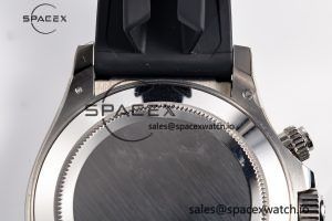 Daytona 116519 Clean Factory 1:1 Best Edition Black Diamonds Dial on Oysterflex Rubber Strap SA4130 - Image 19