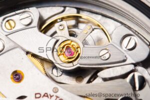 Daytona 116519 Clean Factory 1:1 Best Edition Black Diamonds Dial on Oysterflex Rubber Strap SA4130 - Image 24