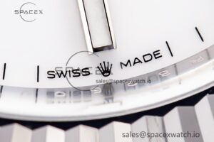 DateJust 41 126334 Clean 1:1 Best Edition 904L Steel White Stick Dial on Jubilee Bracelet VR3235 - Image 11