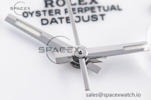 DateJust 41 126334 Clean 1:1 Best Edition 904L Steel White Stick Dial on Jubilee Bracelet VR3235 - Image 8