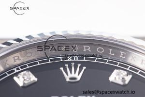Datejust 126334 41mm Jubilee 904L SS/SS Grey/Moissanite Clean VR3235 - Image 6