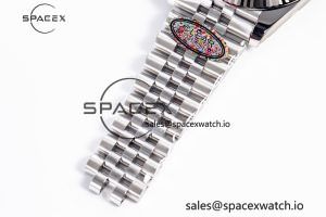 DateJust 41 126334 Clean 1:1 Best Edition 904L Steel White Stick Dial on Jubilee Bracelet VR3235 - Image 24