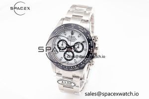 Daytona 116500 Clean 1:1 Best Edition 904L SS Case and Bracelet White Dial SA4130 V2 - Image 4