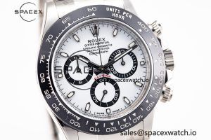 Daytona 116500 Clean 1:1 Best Edition 904L SS Case and Bracelet White Dial SA4130 V2 - Image 3