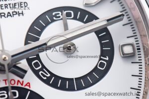 Daytona 116500 Clean 1:1 Best Edition 904L SS Case and Bracelet White Dial SA4130 V2 - Image 10