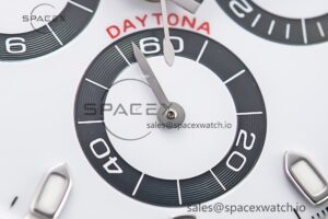 Daytona 116500 Clean 1:1 Best Edition 904L SS Case and Bracelet White Dial SA4130 V2 - Image 11