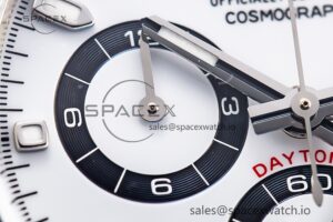 Daytona 116500 Clean 1:1 Best Edition 904L SS Case and Bracelet White Dial SA4130 V2 - Image 12