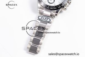 Daytona 116500 Clean 1:1 Best Edition 904L SS Case and Bracelet White Dial SA4130 V2 - Image 25