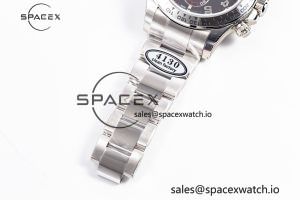 Daytona 116509 Clean 1:1 Best Edition 904L SS Case Black Dial on SS Bracelet SA4130 V2 - Image 25