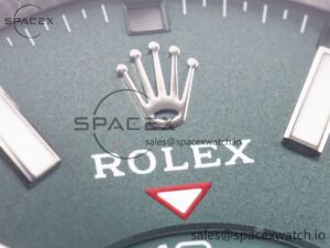 Sky-Dweller 326934 904L SS ZF 1:1 Best Edition Green Dial on SS Bracelet A2824 - Image 9