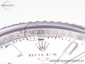 Sky-Dweller 326934 904L SS ZF 1:1 Best Edition White Dial on SS Bracelet A2824 - Image 6