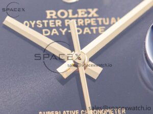 DayDate 40mm 228238 EWF 1:1 Flt YG Black Dial Diamond Markers A2836 - Image 11