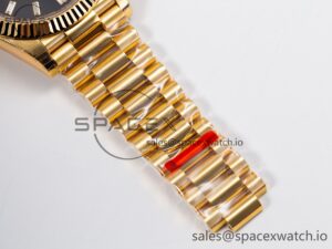 DayDate 40mm 228238 EWF 1:1 Flt YG Black Dial Diamond Markers A2836 - Image 28