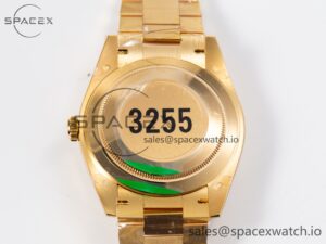 DayDate 40mm 228238 EWF 1:1 Flt YG Black Dial Diamond Markers A2836 - Image 17