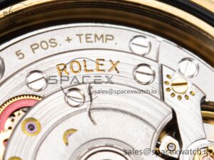 DayDate 40mm 228238 EWF 1:1 Flt YG Black Dial Diamond Markers A2836 - Image 22