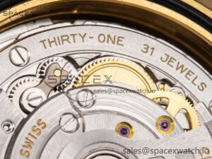 DayDate 40mm 228238 EWF 1:1 Flt YG Black Dial Diamond Markers A2836 - Image 25