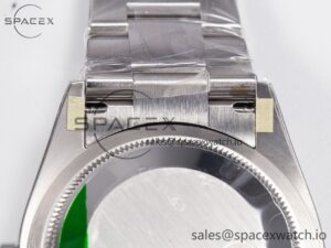 DateJust 41 126330 904L SS VSF 1:1 Best Edition Gray Dial Green Roman on Oyster Bracelet VS3235 - Image 18