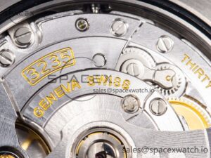 DateJust 41 126330 904L SS VSF 1:1 Best Edition Gray Dial Green Roman on Oyster Bracelet VS3235 - Image 24