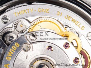 DateJust 41 126330 904L SS VSF 1:1 Best Edition Gray Dial Green Roman on Oyster Bracelet VS3235 - Image 25