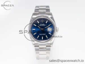 DateJust 41 126330 904L SS VSF 1:1 Best Edition Blue Dial on Bracelet VS3235