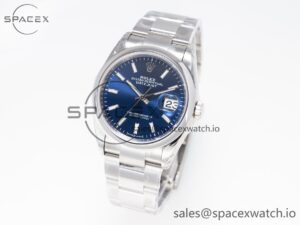 DateJust 41 126330 904L SS VSF 1:1 Best Edition Blue Dial on Bracelet VS3235 - Image 4