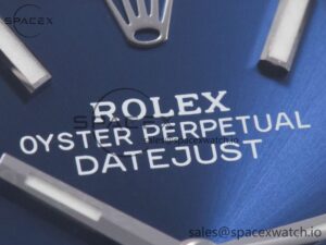 DateJust 41 126330 904L SS VSF 1:1 Best Edition Blue Dial on Bracelet VS3235 - Image 10