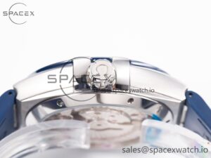 Constellation 41mm Blue Ceramic Bezel SS SBF 1:1 Best Edition White Dial on SS Bracelet A8900 - Image 12