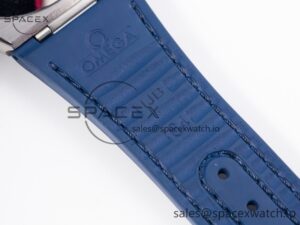 Constellation 41mm Blue Ceramic Bezel SS SBF 1:1 Best Edition White Dial on SS Bracelet A8900 - Image 32