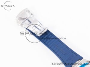 Constellation 41mm Blue Ceramic Bezel SS SBF 1:1 Best Edition White Dial on SS Bracelet A8900 - Image 31