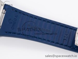 Constellation 41mm Blue Ceramic Bezel SS SBF 1:1 Best Edition White Dial on SS Bracelet A8900 - Image 34