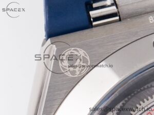 Constellation 41mm Blue Ceramic Bezel SS SBF 1:1 Best Edition White Dial on SS Bracelet A8900 - Image 18