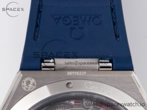 Constellation 41mm Blue Ceramic Bezel SS SBF 1:1 Best Edition White Dial on SS Bracelet A8900 - Image 15