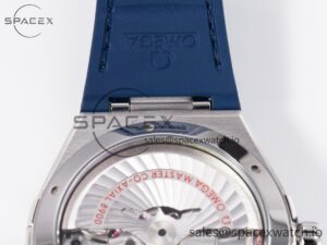 Constellation 41mm Blue Ceramic Bezel SS SBF 1:1 Best Edition White Dial on SS Bracelet A8900 - Image 16